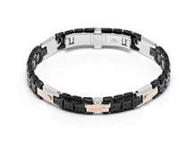 Bracelet Baraka Man in Steel BR214203ROGR073 - BR214203ROGR073